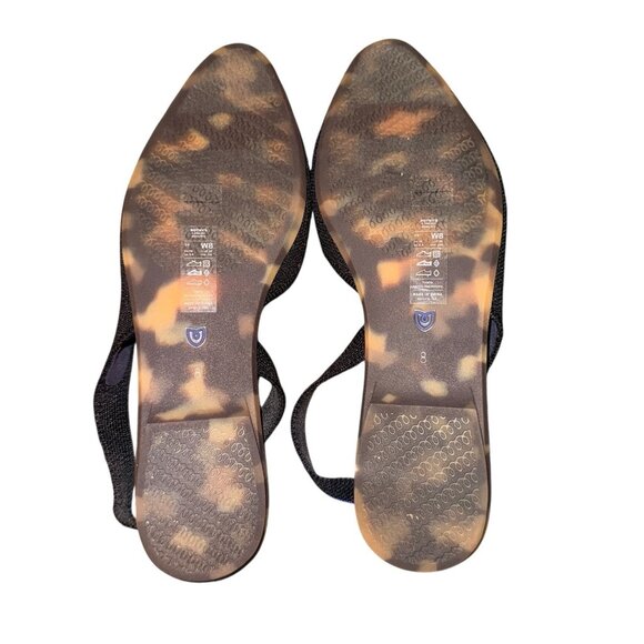 Rothy’s Women’s The Almond Slingback In Black Size US 8 New - Picture 5 of 6